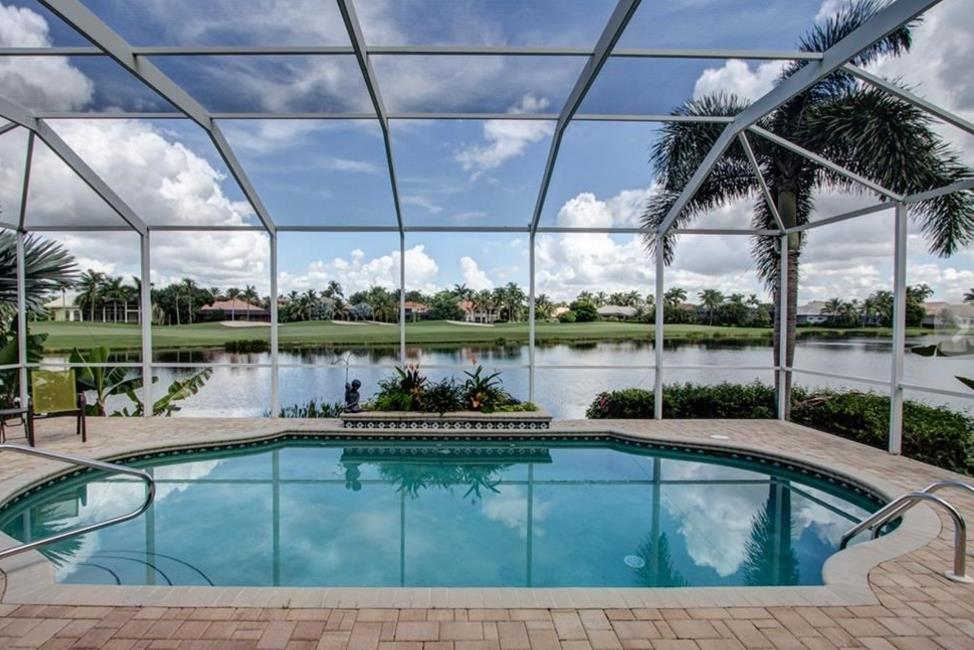 Fort Myers real estate pool view
