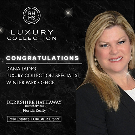 Luxury Collection Specialist Designation for Dana Laing