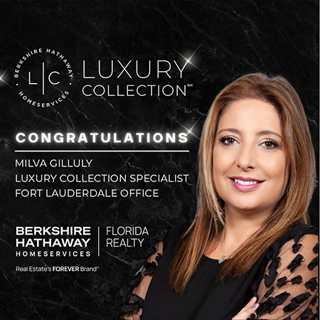 BHHS Florida Realty Company News Luxury Collection Specialist Milva Gilluly